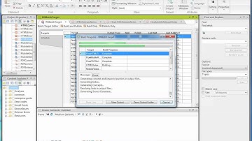 Manually Building a Set of Targets for a Doc in the Flare GUI
