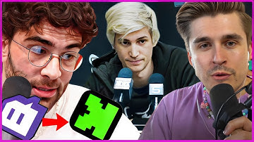 Ludwig Reacts to XQC Moves To KICK | HasanAbi Reacts