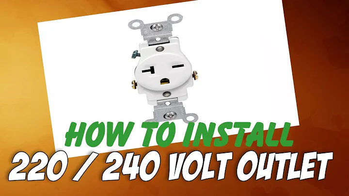 How To Install a 220 Volt Outlet