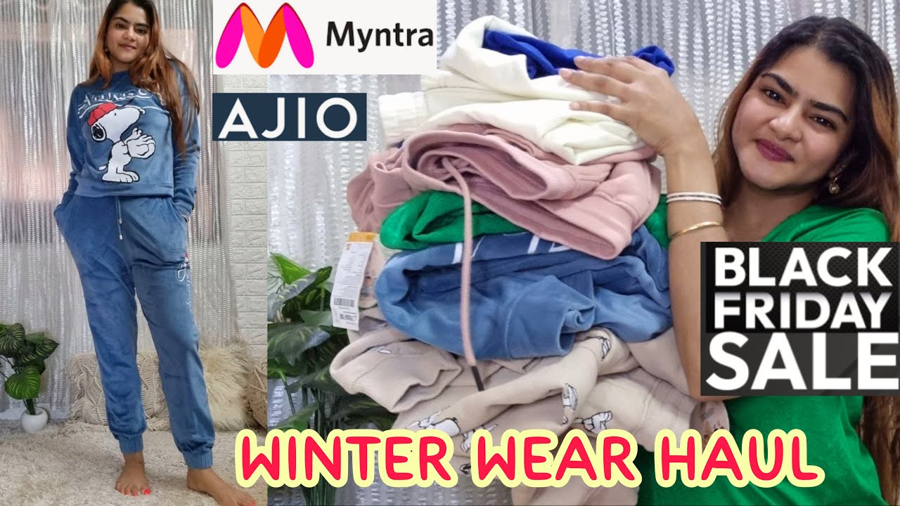 Myntra / Ajio winter Haul | Co-ord sets for Winter | Myntra Sale ...