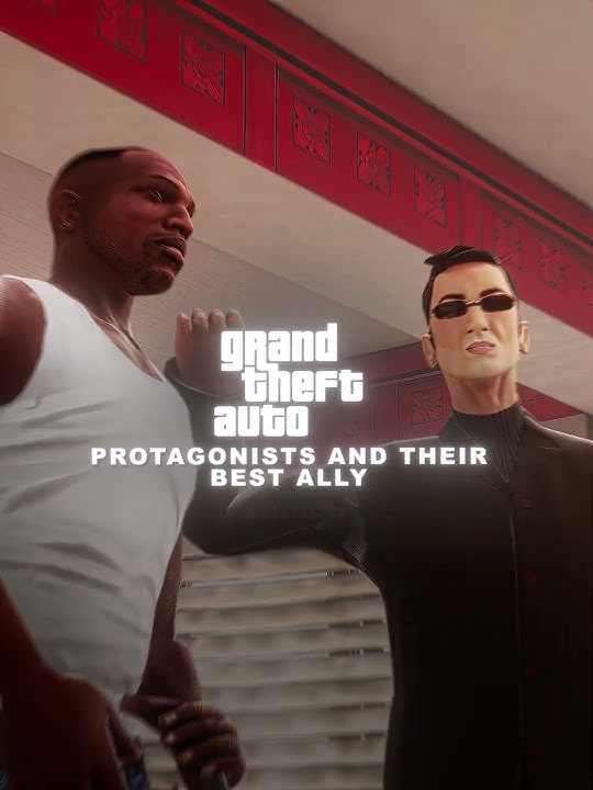 Best Allies of GTA Protagonists 🔥 | #gta #shorts