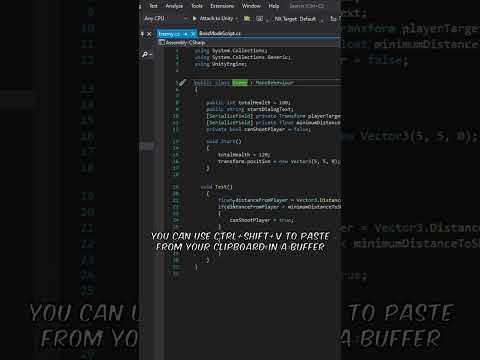 3 EASY IDE shortcuts to speed up Game Development! #unitytips