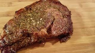 My Oven Broiled Well Done Steak
Simple, Easy & it was DELICIOUS!