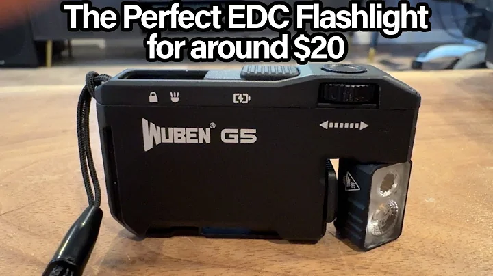 Wuben G5 Flashlight Review | Best Budget EDC Light for $20