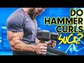 How To Do HAMMER CURLS For BIGGER BICEPS (THESE WORK!)