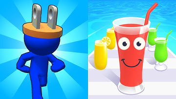 Plug Head Race vs Juice Run - Gameplay MAX LEVELS SpeedRun Android iOS Ep 19