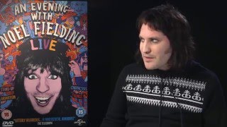 Noel Fielding challenged to draw the interviewer during interview