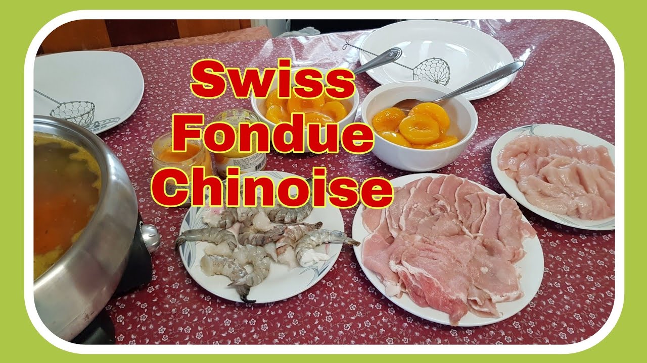 Fondue chinoise express - Recette