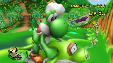 MARIO KART WII 400cc, but every item is a TRIPLE RED SHELL | Mario Kart Hack