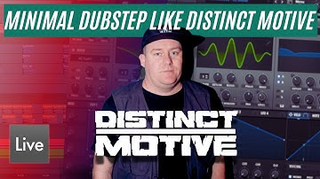 How to Make Minimal Dubstep like Distinct Motive (Serum Sound Design Tutorial)