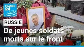 Russie : les jeunes soldats paient un lourd tribut • FRANCE 24