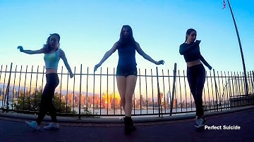 Taylor Swift - Gorgeous (Remix) ♫ Shuffle Dance (Music video) | Perfect Suicide