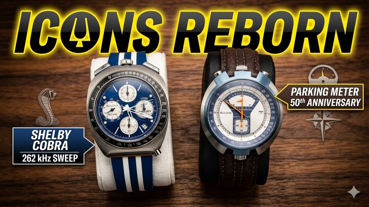 Bulova Parking Meter 50th Anniversary & Shelby Cobra Chronograph