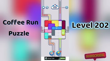 ☕ Coffee Run Puzzle Level 202 Walkthrough 🔍 | Coffee Run Level 202