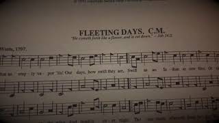 Fleeting Days
Tuesday night Sacred Harp singing over zoom and jamulus. It already feels primitive- I wonder how long it will be before it feels old fashioned. Fleeting Days