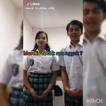 Tik tok sandrinna michelle dan rey bong | Dari jendela smp