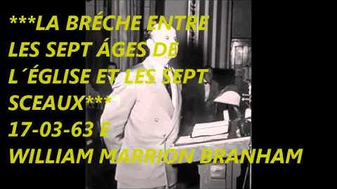 LA BRÉCHE ENTRE LES SEPT ÁGES DE L´ÉGLISE ET LES SEPT SCEAUX.