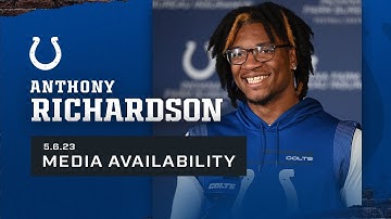 May 6, 2023 | Anthony Richardson Media Availability