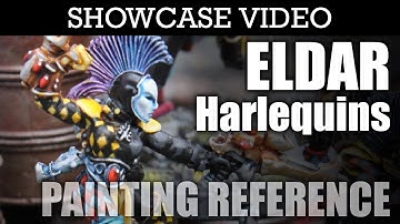 Painted Eldar Harlequins Warhammer 40k Showcase | HD Images and Video