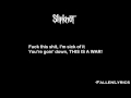 Slipknot Sic Lyric Video HD