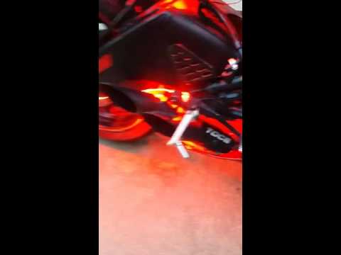 Toce Exhaust With Cat Delete On A 2007 Yamaha R6