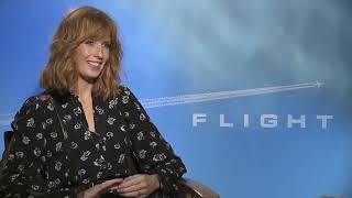 Flight Movie Interviews - Bruce Greenwood, Kelly Reilly & Melissa Leo