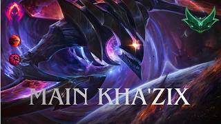 Partida con Kha'Zix vs otra vez!  Shyvana en la jungla gameplay!