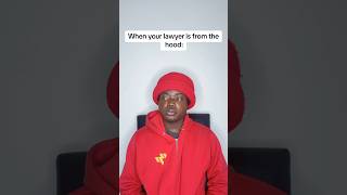 When your lawyer is from the hood 😂 Resimi