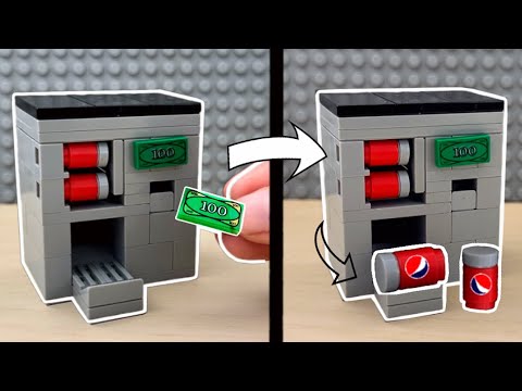 How to Build a WORKING LEGO Vending Machine