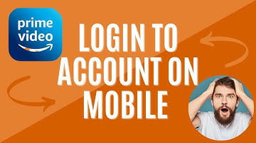 How To Login to your Prime Video Account on Mobile | Easy Tutorial