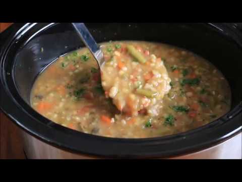 Video: Pearl Barley With Vegetables In A Slow Cooker - A Step By Step Recipe With A Photo