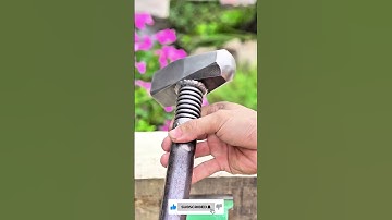 The Unexpected Power of a Spring Hammer  #diy #tools