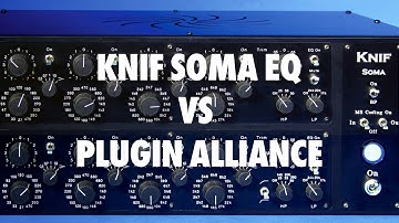 Knif Soma EQ vs  Plugin Alliance: Mastering Battle