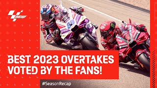 The Best Overtakes of 2023 voted by the fans!  | #SeasonRecap