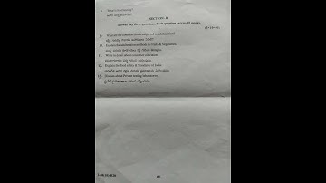 #SVU Degree | 2 Semester | Food Adulteration Question Paper | October | 2022