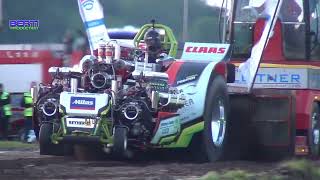 Green Fighter Tractor Pulling Crash in Edewecht 2023