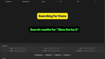 Item Manager App | Python Tkinter CSV Project | DIT Final Project Demo