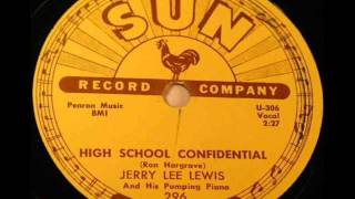JERRY LEE LEWIS  High School Confidential  1958 chords