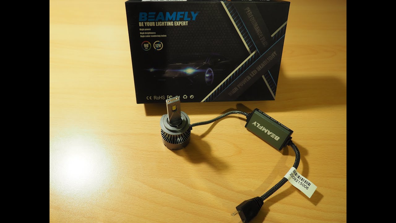  New Update [Review\u0026Test] Led h7 Beamfly 20000lm