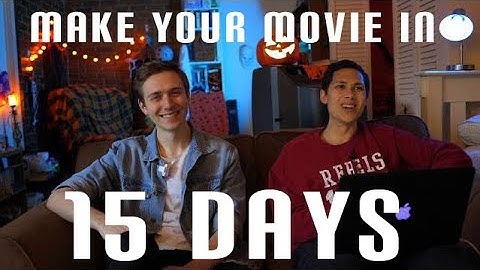 How to Make a Feature Film in 15 Days - Behind the Scenes of October