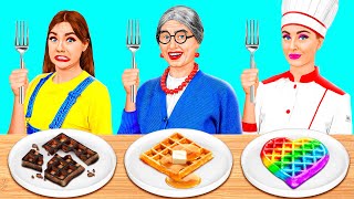 Me vs Grandma Cooking Challenge | Kitchen Gadgets and Parenting Hacks by Fun Fun Challenge