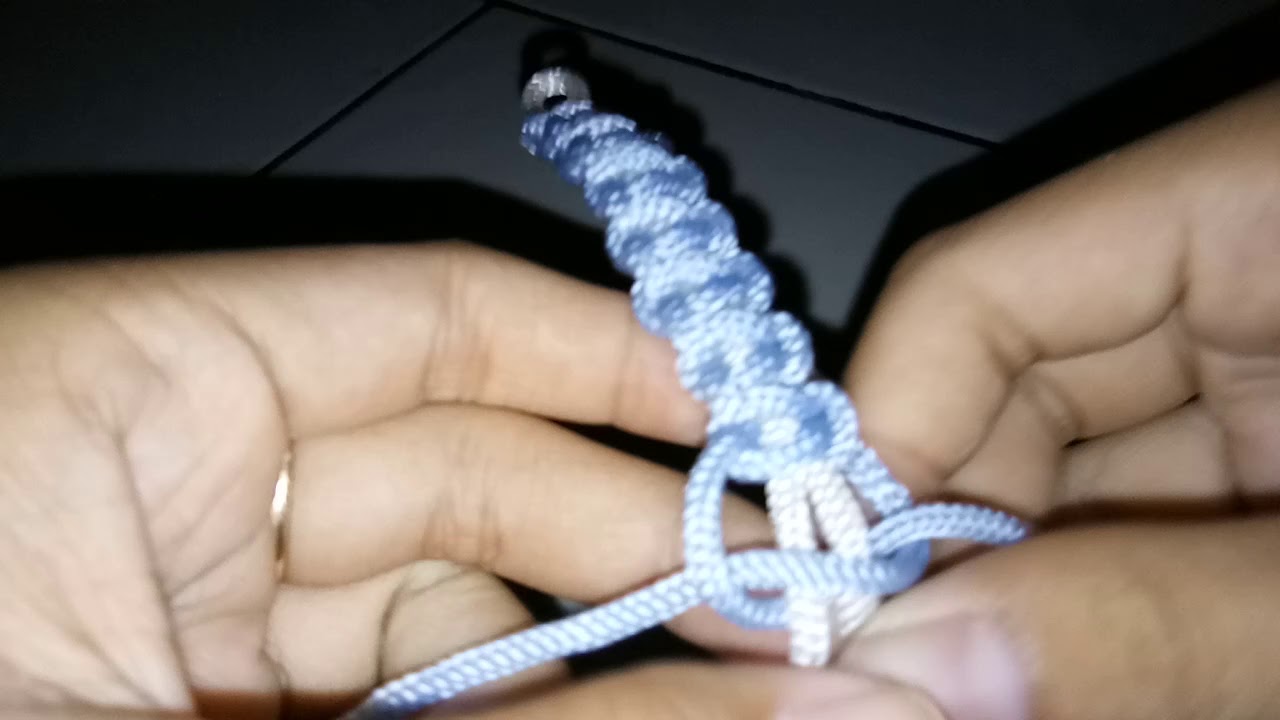  Cara  membuat  gelang  makrame dari  tali  kur  atau benang 