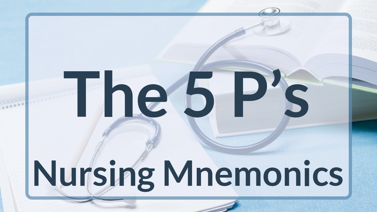 The 5 P s Of Circulatory System Check Nursing Mnemonic YouTube The 5 P s Of Circulatory System Check Nursing Mnemonic YouTube