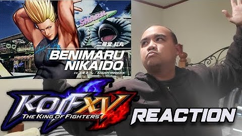 Benimaru is Kevin Durant of KoF! Benimaru Character Reveal Trailer Reaction for King of Fighters XV