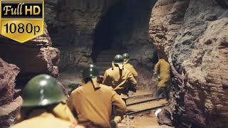The guerrillas sneaked into the Japanese mine underground and rescued the imprisoned hostages!