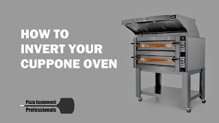 How To Invert Cuppone Pizza Oven