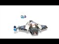 Video: LEGO® 60430 pilsētas starpgalaktiskais kosmosa kuģis