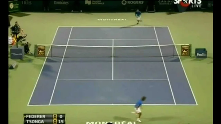 Roger Federer - KING of 4 Aces in a Row ( 6 TIMES in his Career)