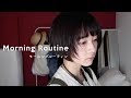 一人暮らし女子のモーニングルーティン(夏の寝不足の日、編)morning routine. (ENG SUB
