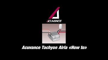 Acuvance Tachyon Airia "How to"